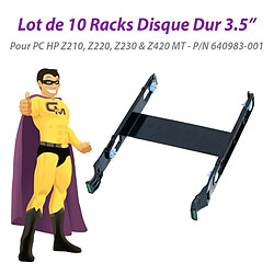 HP Rack 3.5" - Lot de 10 - Occasion