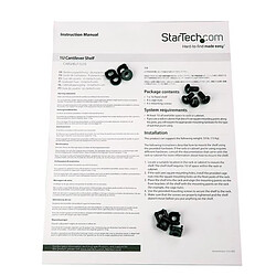 StarTech.com Plateau Fixe Startech CABSHELF1U10