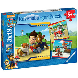 Ravensburger Puzzle enfant Pat'Patrouille 3x49 pièces