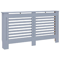 vidaXL Cache-radiateur Anthracite 152 cm