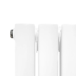 Monstershop Colonne Ovale - 1800 x 500 mm - Blanc