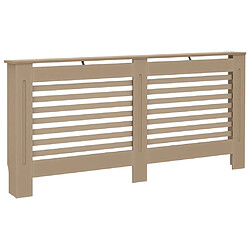 vidaXL Cache-radiateur MDF 172 cm