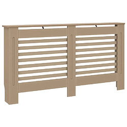 VidaXL Cache-radiateur MDF 152x19x81,5 cm
