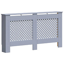 vidaXL Cache-radiateur 152x19x81,5 cm - Anthracite