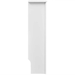 Acheter vidaXL Cache-radiateur MDF Blanc 152 cm