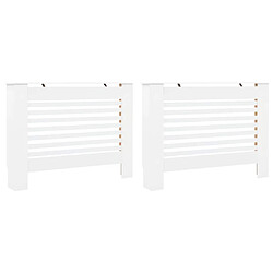 VidaXL Cache-radiateurs 112x19x81,5 cm