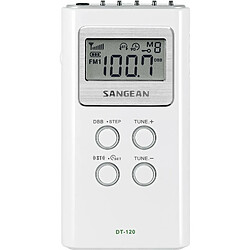 Radio Sangean DT120W BLANCO Blanc 