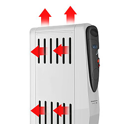 Radiateur à bain d'huile 1500w avec humidificateur - TUAREG 1500 - TAURUS ALPATEC