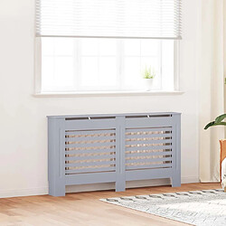 vidaXL Cache-radiateur Anthracite 152 cm