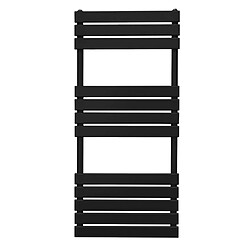 Monstershop Radiateur Sèche-Serviettes à Panneau Plat - Noir