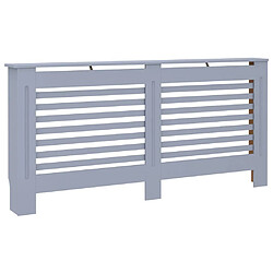vidaXL Cache-radiateur Anthracite 172 cm