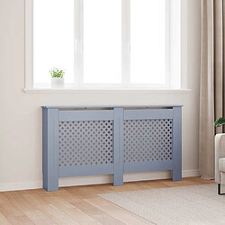 vidaXL Cache-radiateur 152x19x81,5 cm - Anthracite