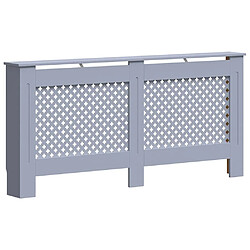vidaXL Cache-radiateur 172x19x81,5 cm - Anthracite