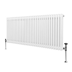 Monstershop Radiateur Double Colonne - 600x1462mm - Blanc