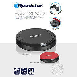 Roadstar PCD435CD - Rouge