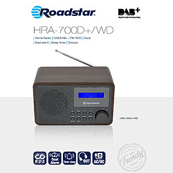 Roadstar HRA-700D+ - Marron
