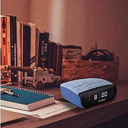 Metronic Radio-réveil AM/FM - Multicolore Radio-réveil AM/FM - tuner AM/FM - piles de secours incluses