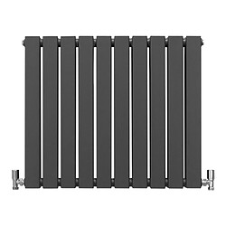 Monstershop Radiateur Plat Gris Anthracite