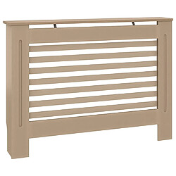 vidaXL Cache-radiateur MDF 112 cm