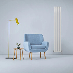 Monstershop Radiateur Plat - Blanc Brillant