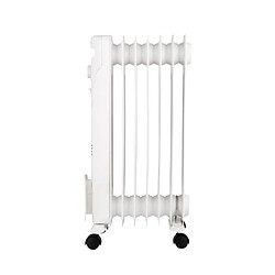 Oceanic 1500W Radiateur électrique - Blanc pas cher
