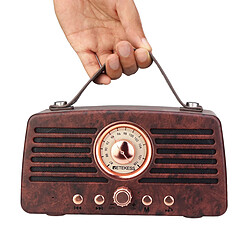 Radio rétro Bluetooth stéréo - Bois