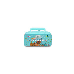 Muse radio CD USB portable avec micro - Bleu pas cher