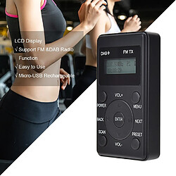 Acheter Radio portable DAB+ FM - Noir