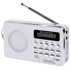 Radio portable T205 - Blanc