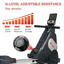 Bigzzia Rameur HOME FITNESS CODE