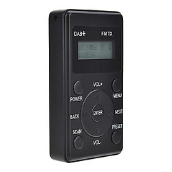 Radio portable DAB+/FM - Noir
