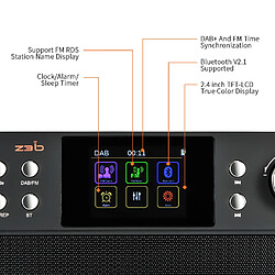 Avis Radio portable DAB/FM Bluetooth - Noir