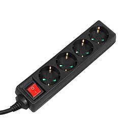 Maclean Rallonge multiprise 4 prises - 3 m