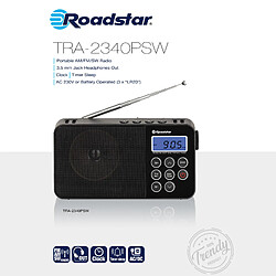 Roadstar TRA-2340PSW - Noir