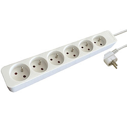 Bizline Rallonge multiprise 6 prises - 3 m