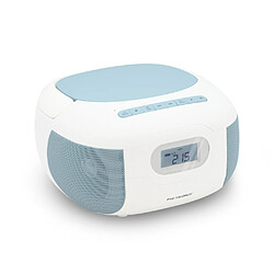 Metronic lecteur CD Bluetooth USB SD - Bleu ciel