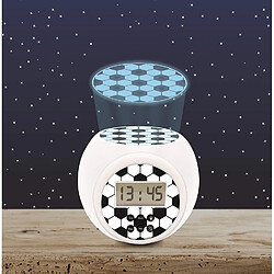 Lexibook Réveil projecteur enfant football