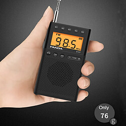 Radio FM portable ATS 20+ - Noir
