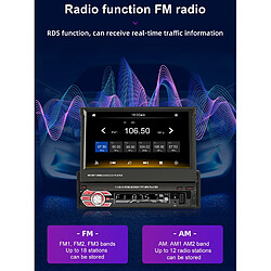 Avis Yonis Autoradio 1-Din écran tactile - Noir