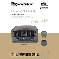 Roadstar HRA270DBT - Marron