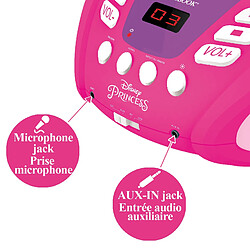 Avis Lecteur CD Bluetooth Disney Princess - Lexibook
