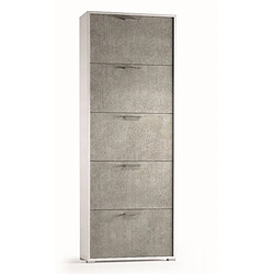 Alter Meuble à chaussures - Blanc