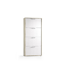 Alter Meuble à chaussures - Blanc