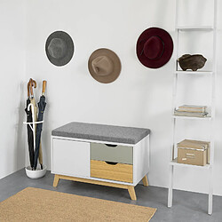 SoBuy Banc de Rangement FSR92-W