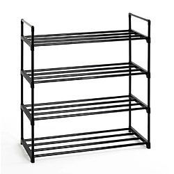 Pegane Étagère à chaussures - Noir