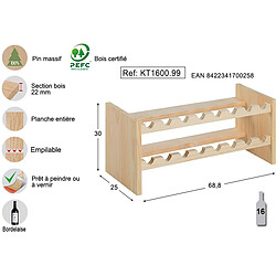 Astigarraga Casier à Bouteilles Empilable Katea