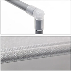 Helloshop26 Étagère à chaussures - 5 niveaux - Gris