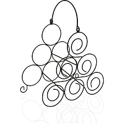 Versa Porte Bouteilles Métal 6 Bouteilles - Chrome