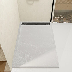 Aurlane Receveur de douche 140x90 Blanc