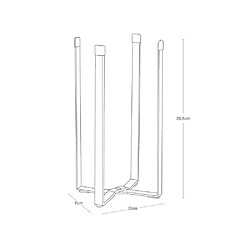 Avis Yamazaki Support cuisine multi-usage - Noir